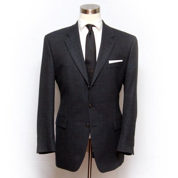 Lauren Ralph Lauren Men's Sport Coat Blazer Jacket Size 44L Lambs wool D060376 - Picture 5 of 13